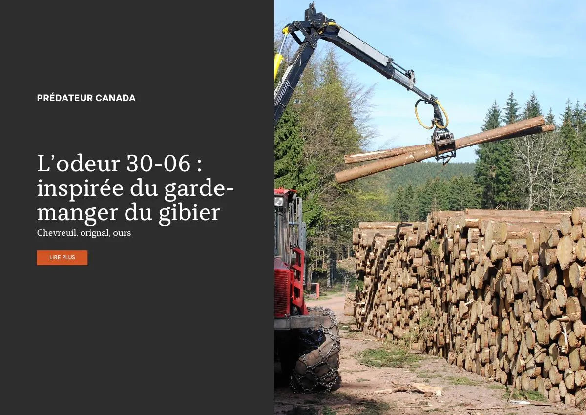 L’odeur 30-06 : inspirée du garde-manger du gibier - Predateur Canada