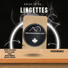 Lingettes déshydratée 30-06 - Predateur Canada